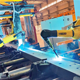 Beam Robot Welding Workstation
